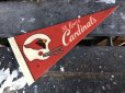 画像1: 70s Vintage NFL Mini Pennant St Louis Cardinals (J350) (1)
