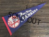 Vintage MLB Pennant Flag Banners NY YANKEES (J355)