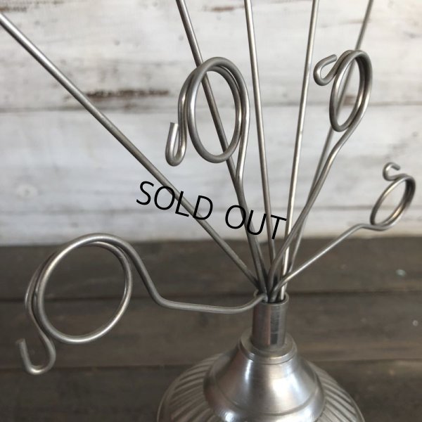 画像6: Vintage Wire Display Stand Card Holder (J356)