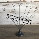 Vintage Wire Display Stand Card Holder (J357)