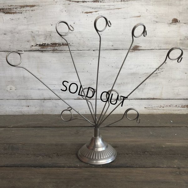 画像3: Vintage Wire Display Stand Card Holder (J356)