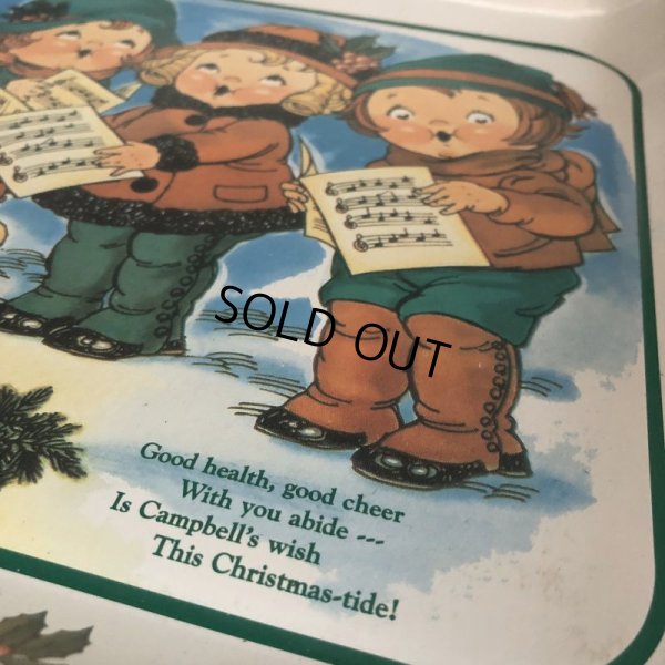 画像3: Vintage Campbell Soup Kids Carolers Tray (J374)