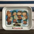 画像1: Vintage Campbell Soup Kids Carolers Tray (J374) (1)