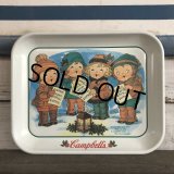 Vintage Campbell Soup Kids Carolers Tray (J374)