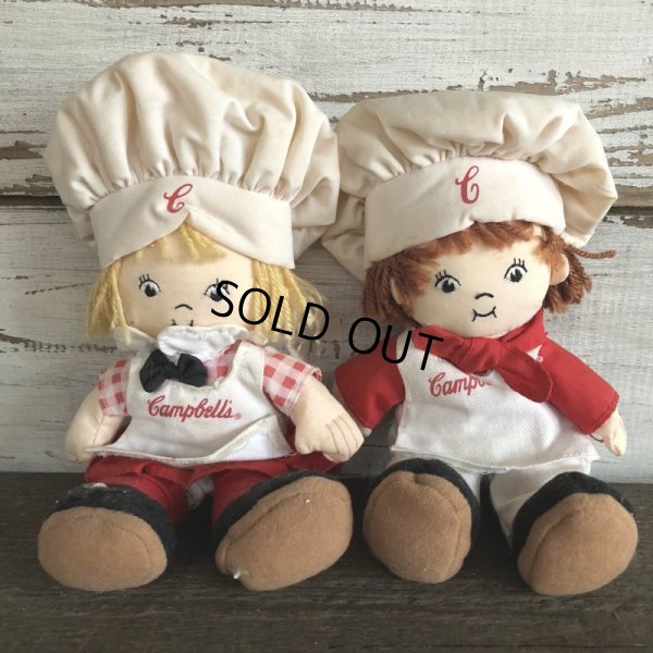 画像1: Vintage Campbell Soup Kids Mini Doll Chef Set (J364)