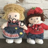 Vintage Campbell Soup Kids Mini Doll Tomato Set (J363)