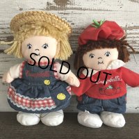 Vintage Campbell Soup Kids Mini Doll Tomato Set (J363)