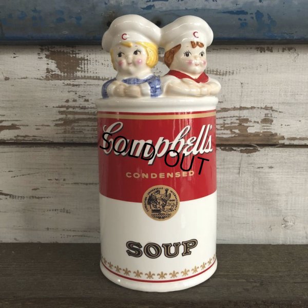 画像1: Vintage Campbell Soup Kids Kitchen Utensil Caddy (J367)