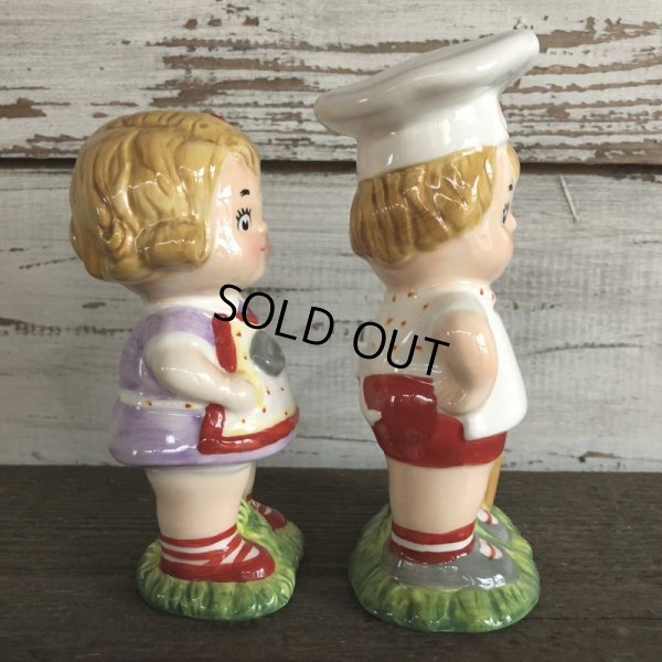 画像6: Vintage Campbell Soup Kids Salt & Pepper Statue (J369)