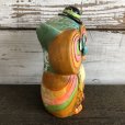 画像4: Vintage Coin Bank Psychedelic Hippie Owl (J383)  