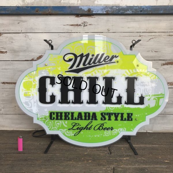 画像2: Miller Chill Lime Flavored Beer Lighted Sign CHELADA STYLE (J377)