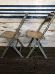 画像4: Vintage Metal Folding Chair (J377)