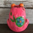 画像3: Vintage Coin Bank Psychedelic Hippie Frog (J382)  