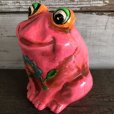 画像7: Vintage Coin Bank Psychedelic Hippie Frog (J382)  