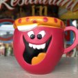 画像1: 70s Vintage Funny Face mug  Loud Mouth Punch (J388) (1)