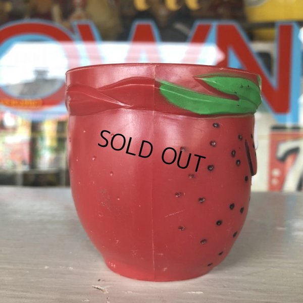 画像3: 70s Vintage Funny Face mug  Freckle Face Strawberry (J389)