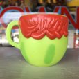 画像3: 70s Vintage Funny Face mug With It Watermelon (J384)