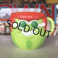 70s Vintage Funny Face mug With It Watermelon (J384)