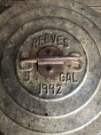 画像6: 40s Vintage PEEVES US 5GAL Industrial Metal Can (J393)