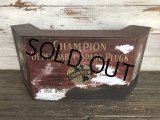 20s Vintage Champion Spark Plug Display Cabinet (J395)