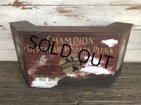 20s Vintage Champion Spark Plug Display Cabinet (J395)