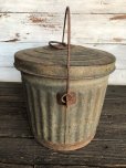 画像3: 40s Vintage PEEVES US 5GAL Industrial Metal Can (J393)