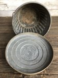 画像8: 40s Vintage PEEVES US 5GAL Industrial Metal Can (J393)