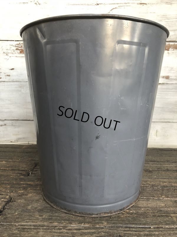 画像3: Vintage Mipro Industrial Metal Trush Can (J391)