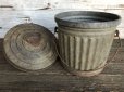 画像10: 40s Vintage PEEVES US 5GAL Industrial Metal Can (J393)