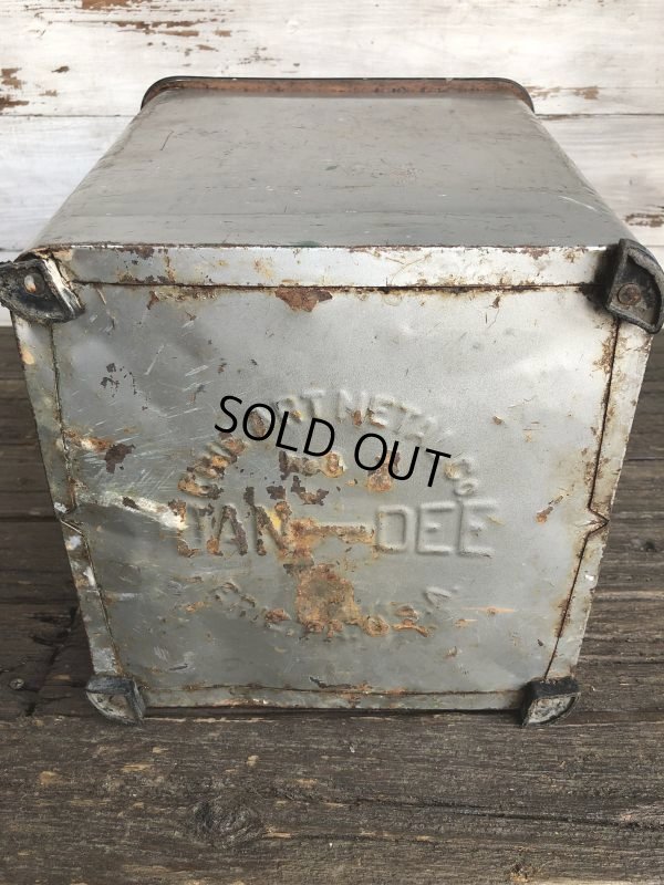 画像9: Vintage UAN - DEE Industrial Metal Trush Can (J392)