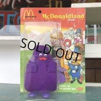 70s Vintage Remco McDonaldland Grimace (J396)