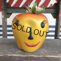 70s Vintage Alice Apple Saving Bank (J401)
