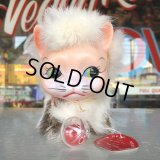 Vintage Kitty Cat Genuine Fur Boudoir Pets (J402)