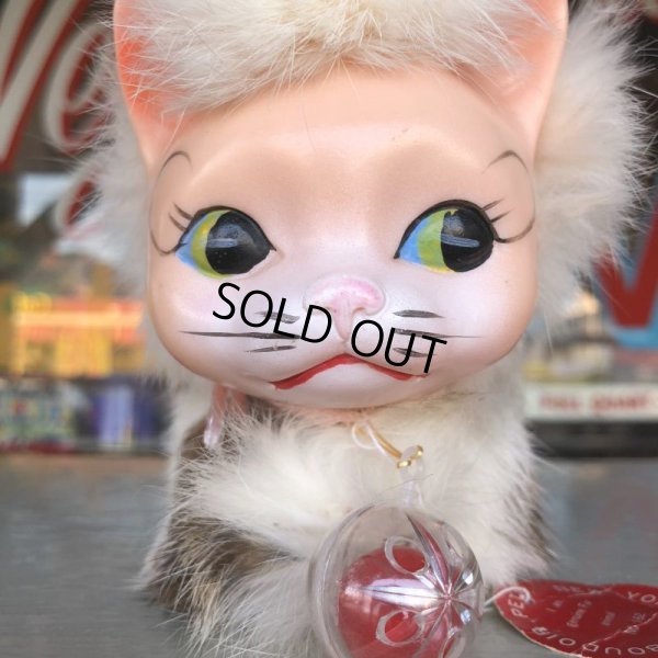 画像7: Vintage Kitty Cat Genuine Fur Boudoir Pets (J402)