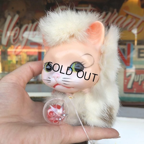 画像9: Vintage Kitty Cat Genuine Fur Boudoir Pets (J402)
