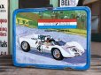 画像1: 60s Vintage Lunch Box Auto Race Magnetic Game Kit (J404) (1)
