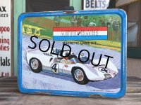 60s Vintage Lunch Box Auto Race Magnetic Game Kit (J404)