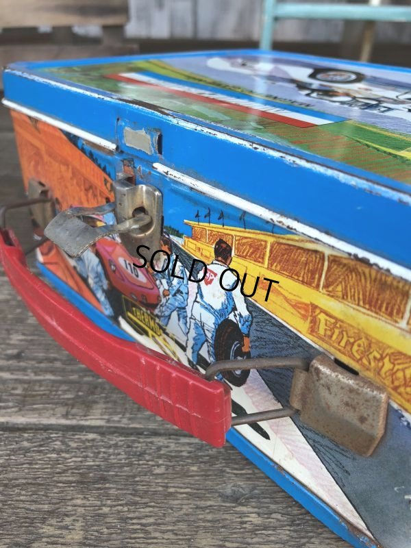 画像9: 60s Vintage Lunch Box Auto Race Magnetic Game Kit (J404)