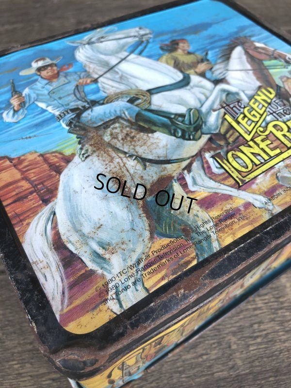 画像10: Vintage Lunch Box The Legend of the Lone Ranger (J403)
