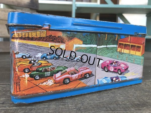 画像4: 60s Vintage Lunch Box Auto Race Magnetic Game Kit (J404)