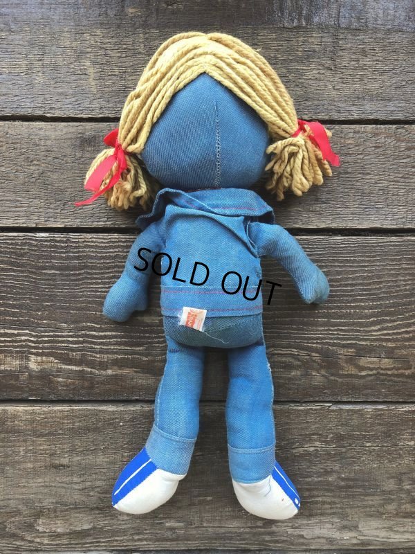 画像10: 70s Vintage LEVI'S Denim Rag Doll (J409)