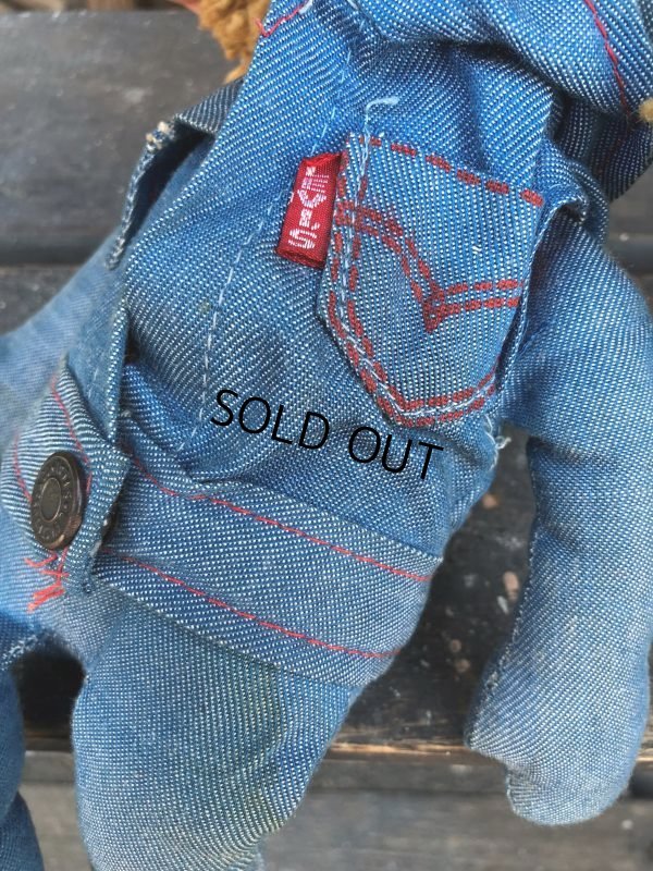 画像5: 70s Vintage LEVI'S Denim Rag Doll (J409)
