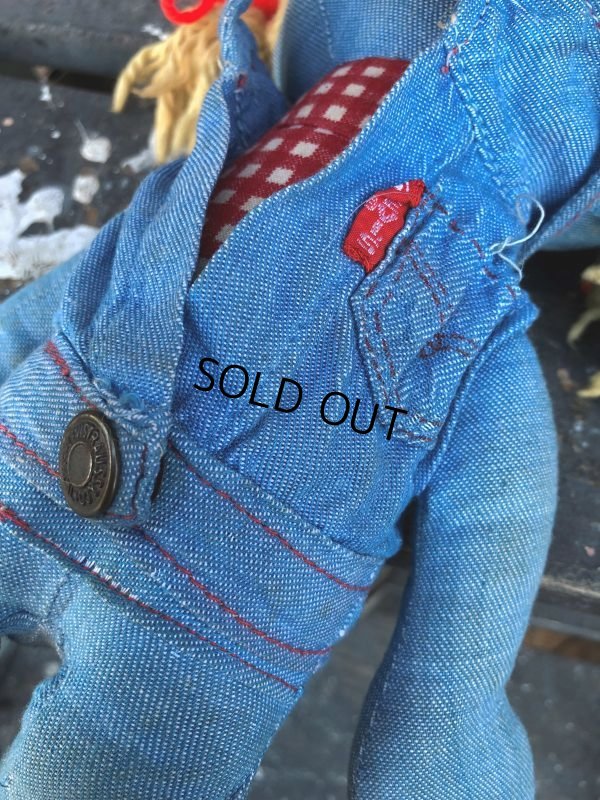画像5: 70s Vintage LEVI'S Denim Rag Doll (J406)