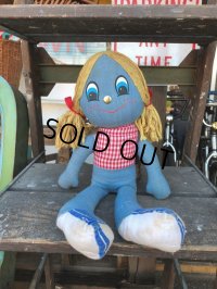 70s Vintage LEVI'S Denim Rag Doll (J410)