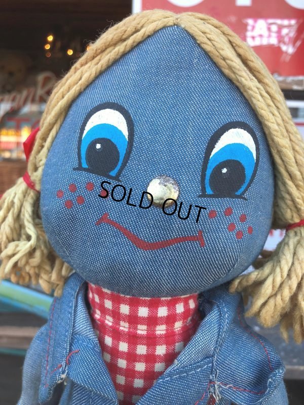 画像8: 70s Vintage LEVI'S Denim Rag Doll (J409)
