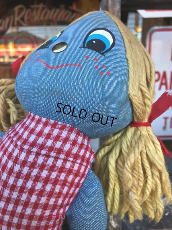 画像7: 70s Vintage LEVI'S Denim Rag Doll (J410)