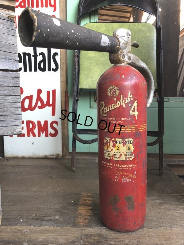 画像1: Vintage Randolph 4 Fire Extinguisher (J412)