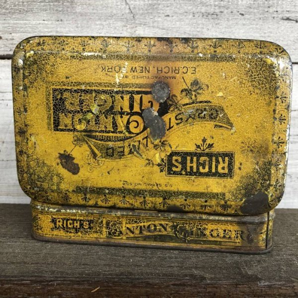 画像6: Vintage Rich's Crystallized Canton Ginger Early 1900's Tin (J414)
