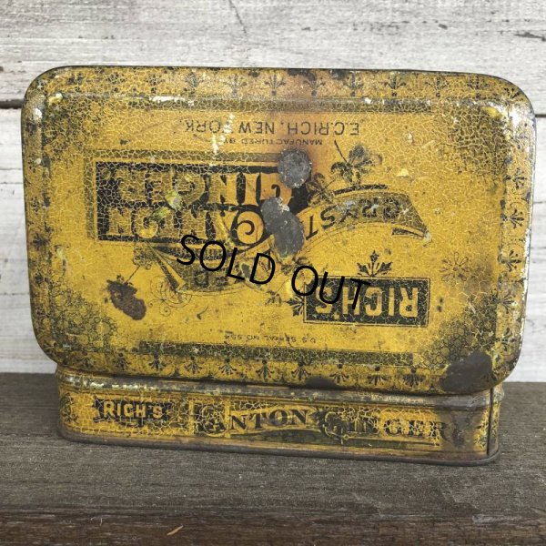 画像6: Vintage Rich's Crystallized Canton Ginger Early 1900's Tin (J414)    