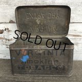 Vintage VIRGINIA EXTRA DRY EARLY 1900'S TOBACCO Tin (J416)    